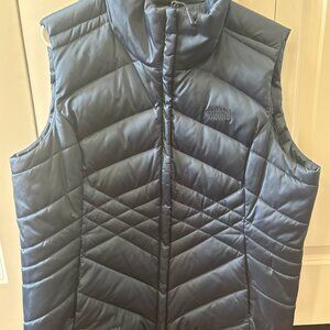 The North Face 550 Down Puffer Vest Navy Blue | Women’s XXL